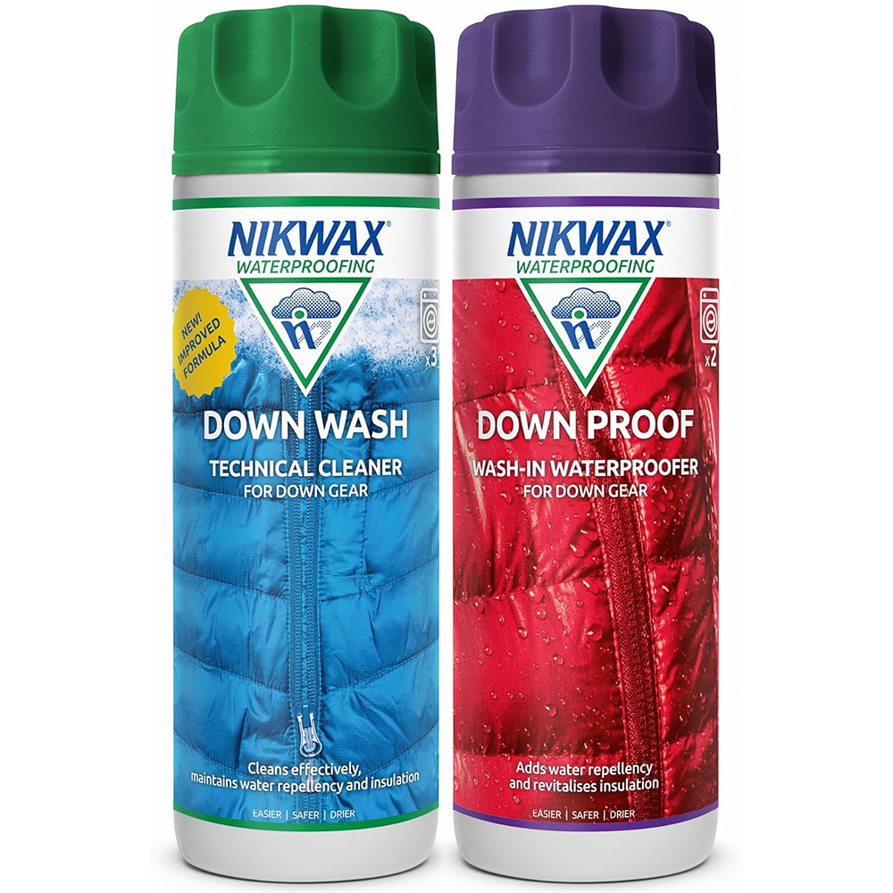 NIKWAX Twinpack Down Wash & Down Proof 2x 300ml - Image