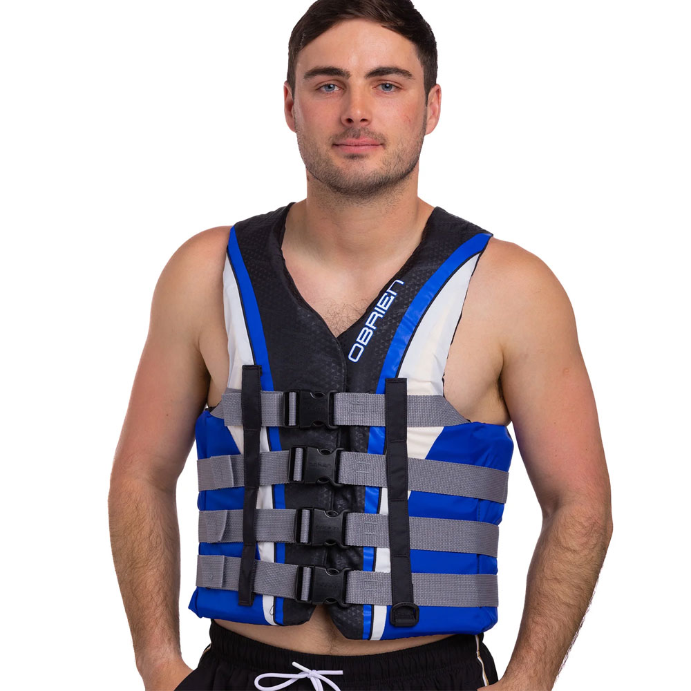 O'Brien 4-Belt Pro Buoyancy Aid - Blue