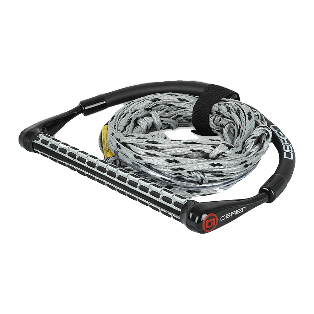 O'Brien 4-Section Poly-E Wakeboard Rope and Handle Combo - Black