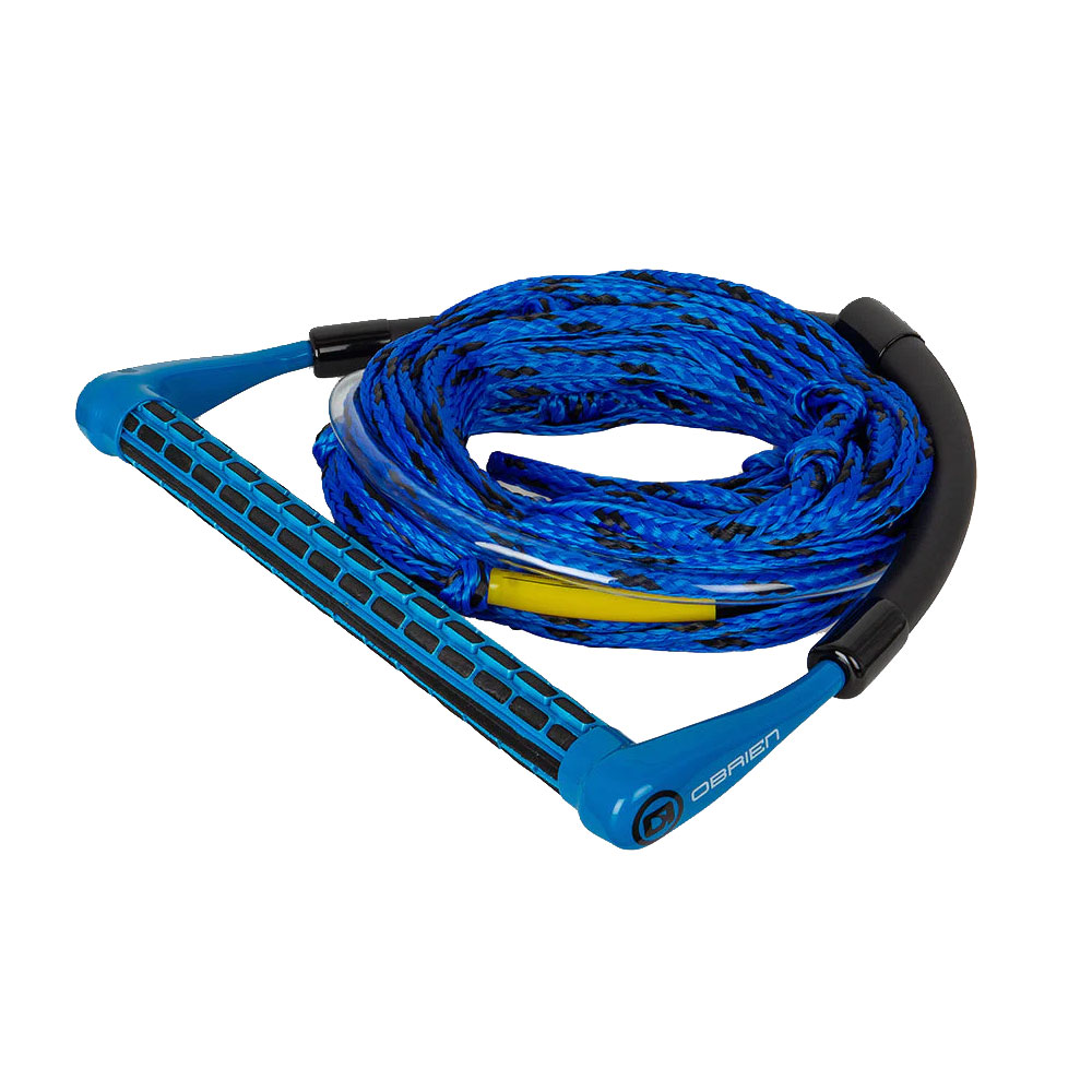 O'Brien 4-Section Poly-E Wakeboard Rope and Handle Combo - Blue