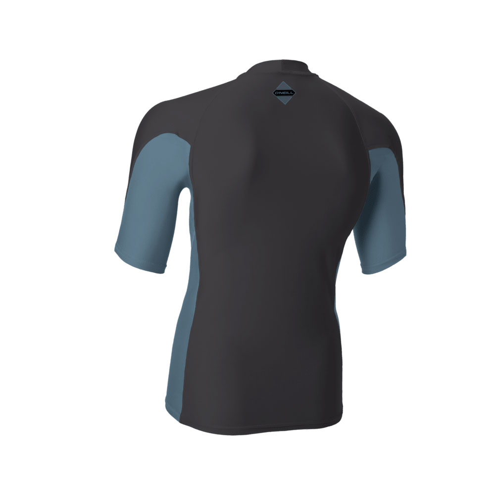 O'Neill Hyperfreak Skins Short Sleeve Rashguard - Temperedsteel