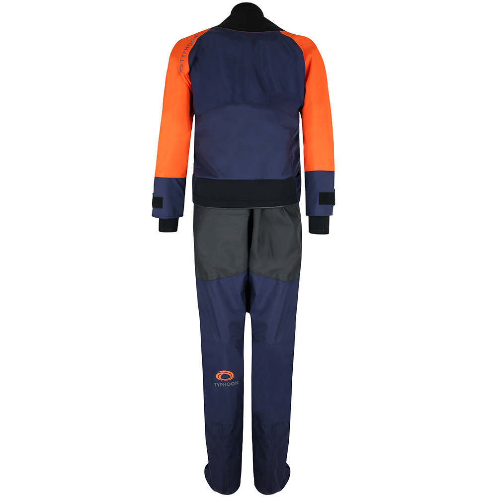 Typhoon Hendra Hinge Drysuit for Women - Orange / Navy