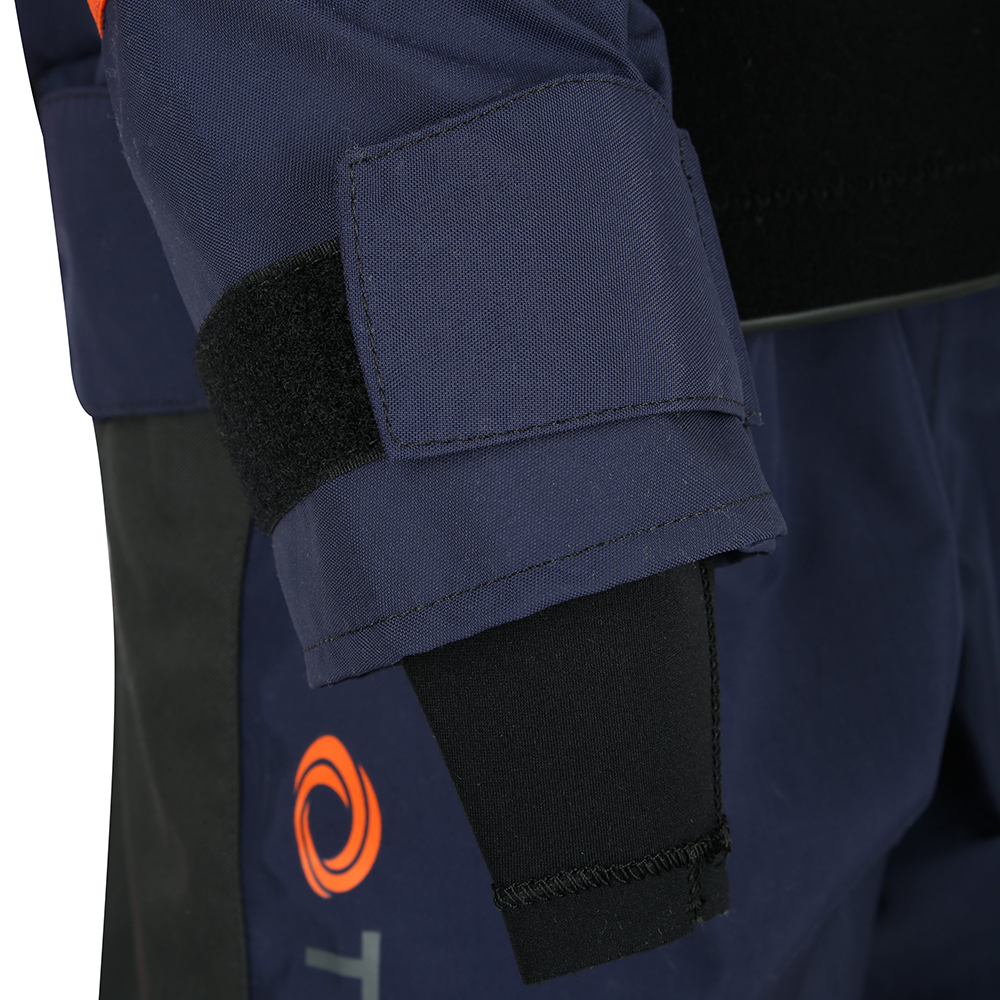 Typhoon Hendra Hinge Drysuit for Women - Orange / Navy