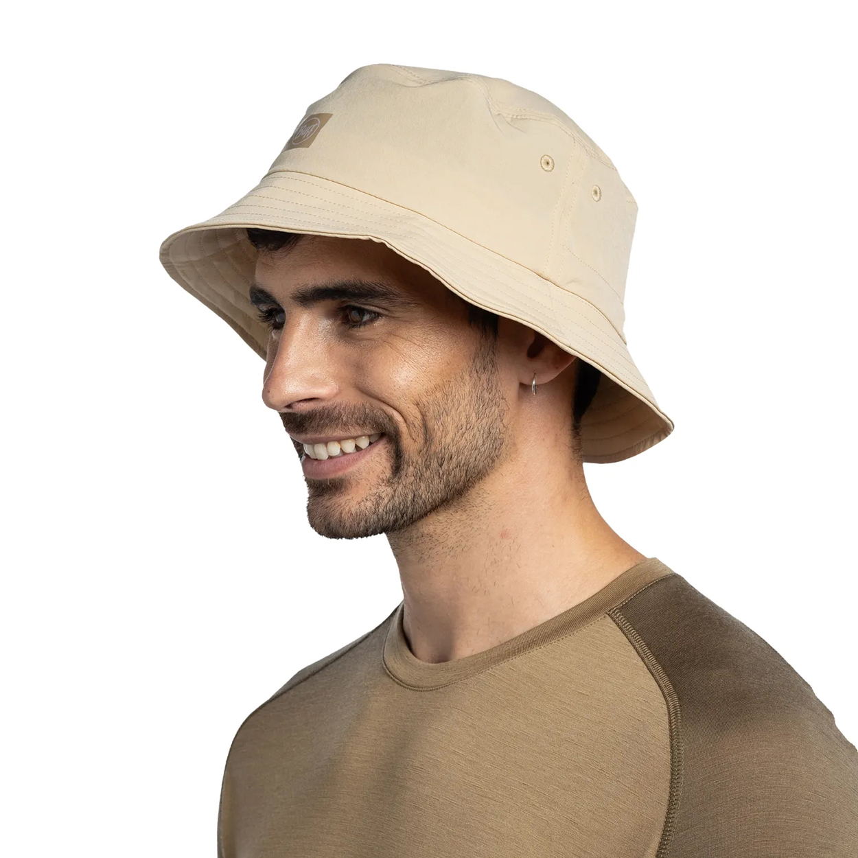 Buff Adventure Bucket Hat - Solid Sand