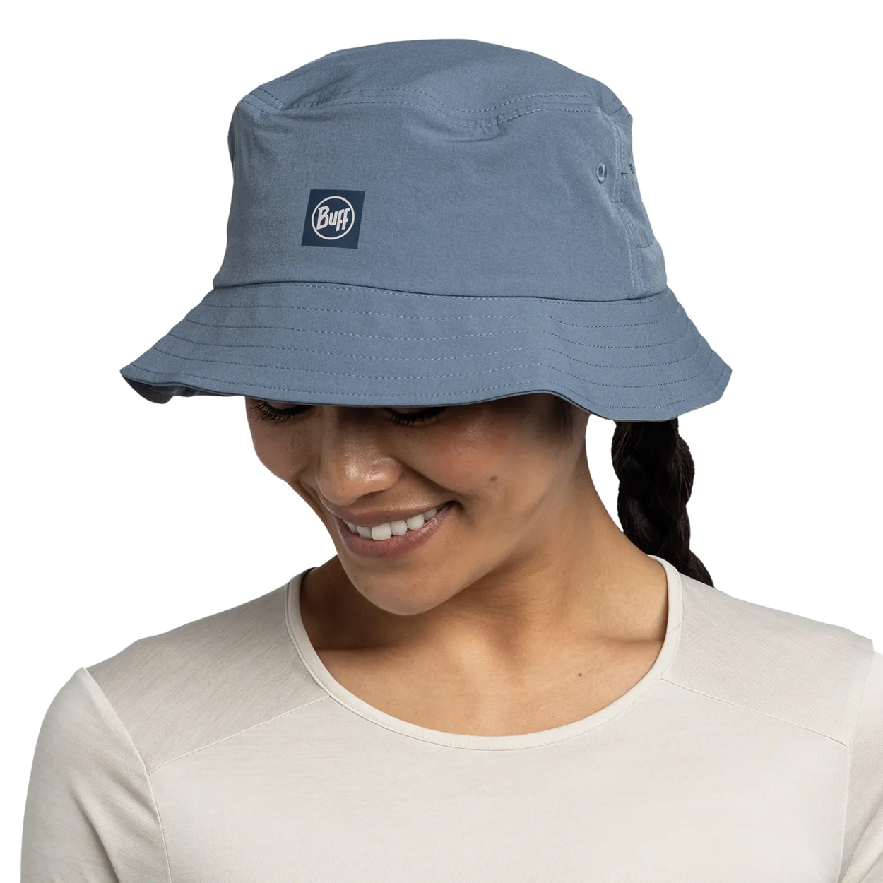 Buff Adventure Bucket Hat - Solid Stone Blue