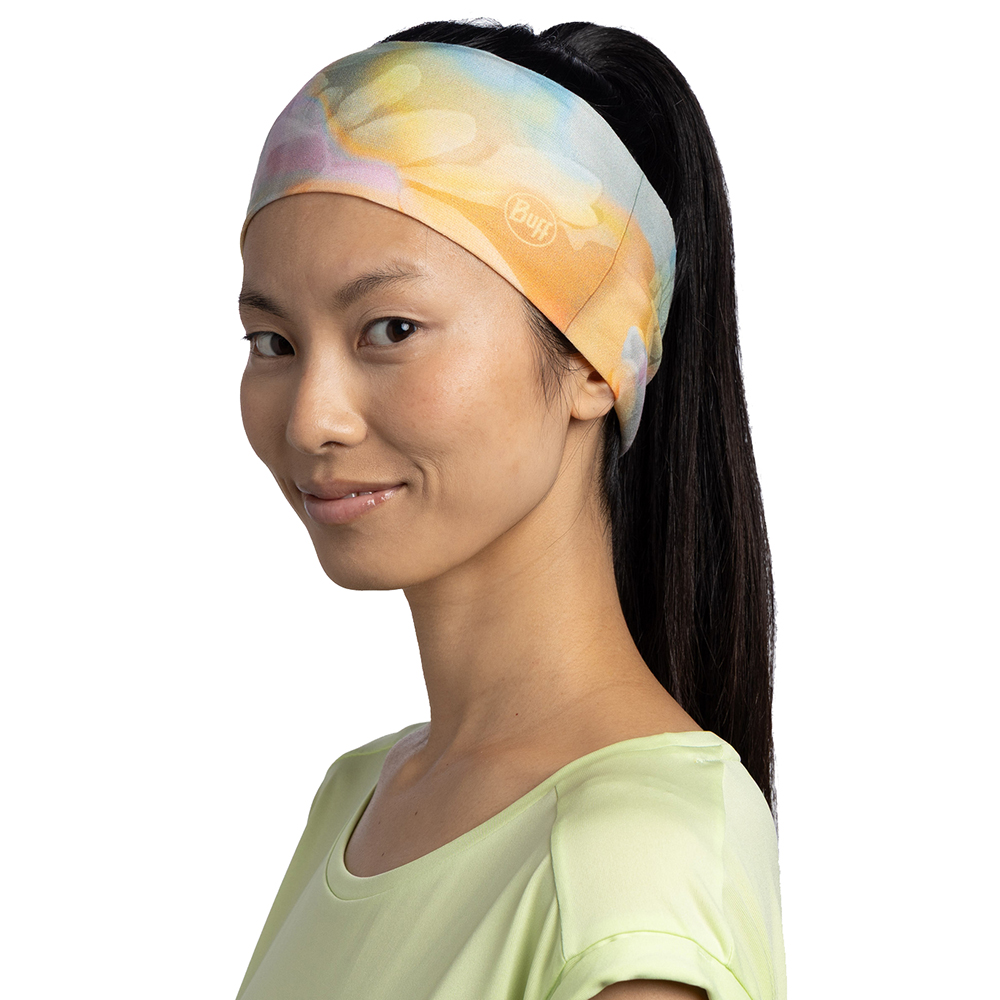 Buff CoolNet UV® Wide Headband Esmerald Seagrove Green - Image