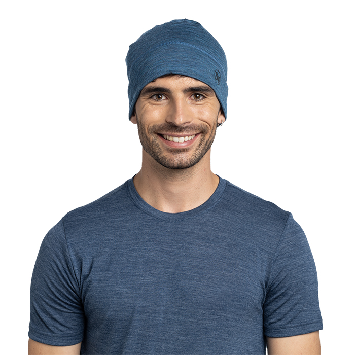 Buff Merino Lightweight Beanie - Multistripes Tempest - Image
