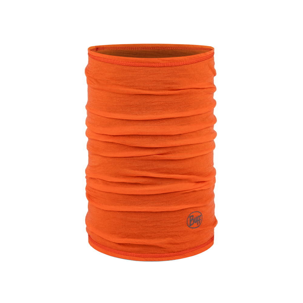 Buff Merino Lightweight Neckwear - Solid Poppy - Image
