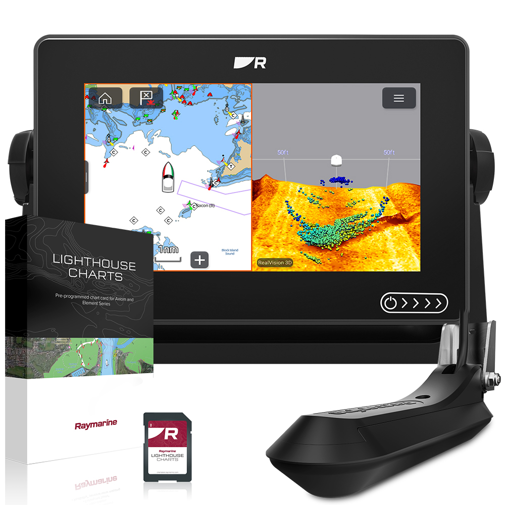 Raymarine Axiom 2 7 RV - 7" Chartplotter/Sonar - with Chart & RV100 Transducer