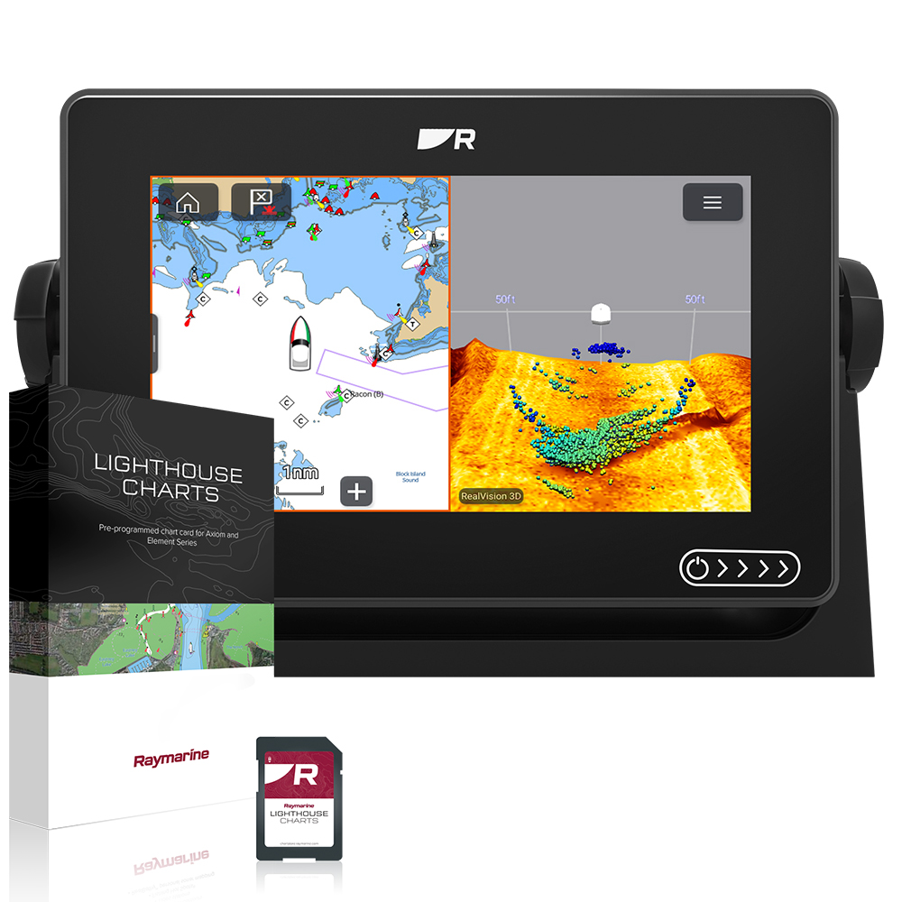 Raymarine Axiom 2 7 RV - 7" Chartplotter/Sonar - with West EU Lighthouse Chart