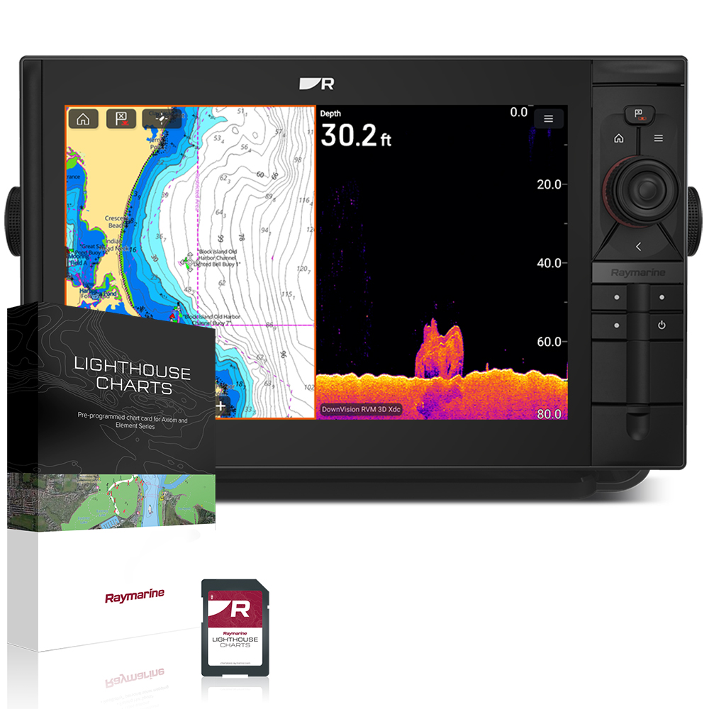 Raymarine Axiom 2 Pro 12 RVM - with West EU Lighthouse Chart