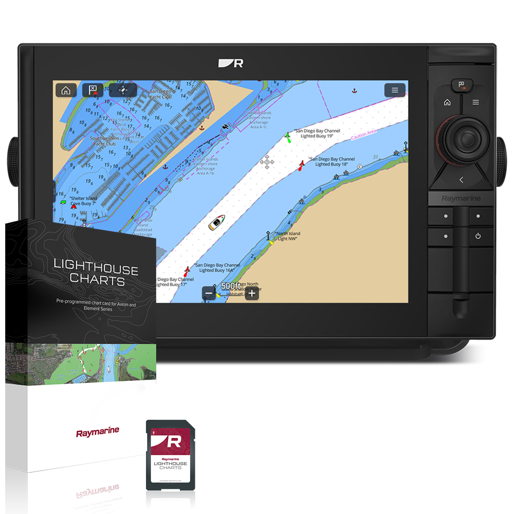 Raymarine Axiom 2 Pro 12 S - with West EU Lighthouse Chart