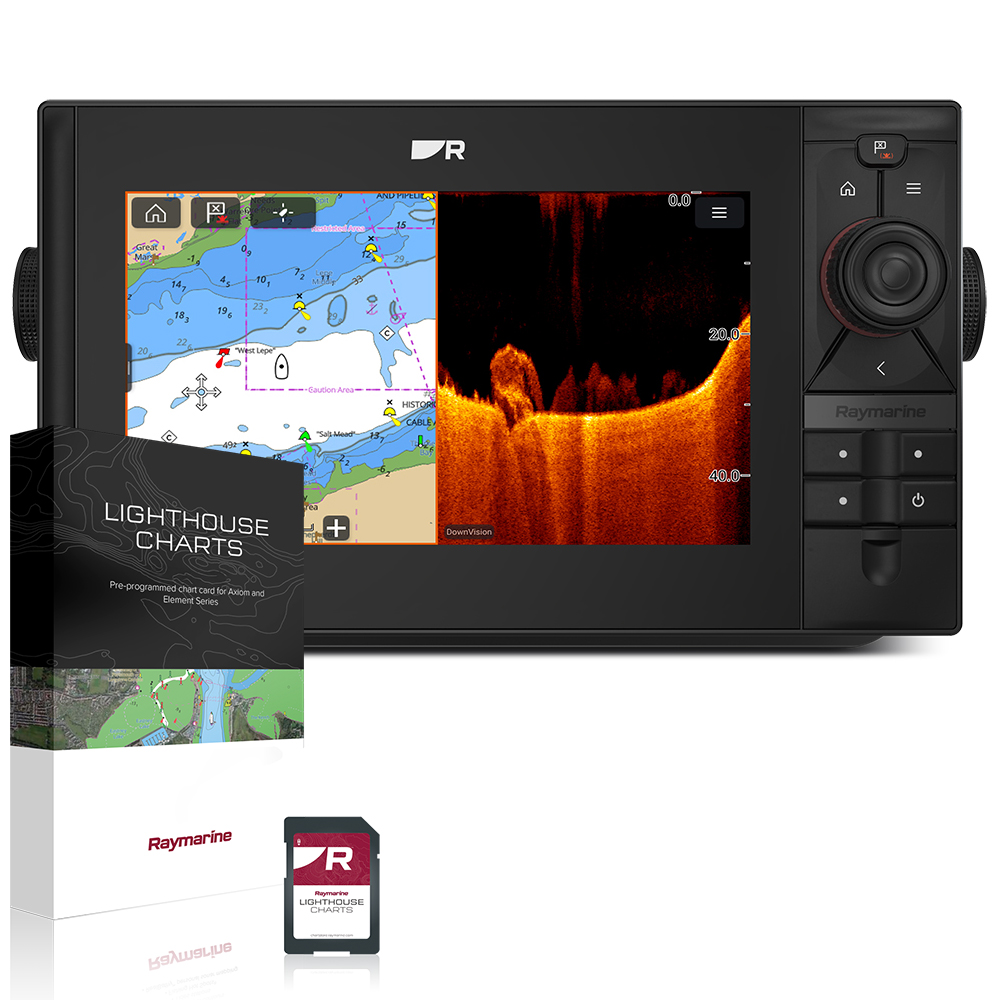 Raymarine Axiom 2 Pro 9 RVM - with West EU Lighthouse Charts