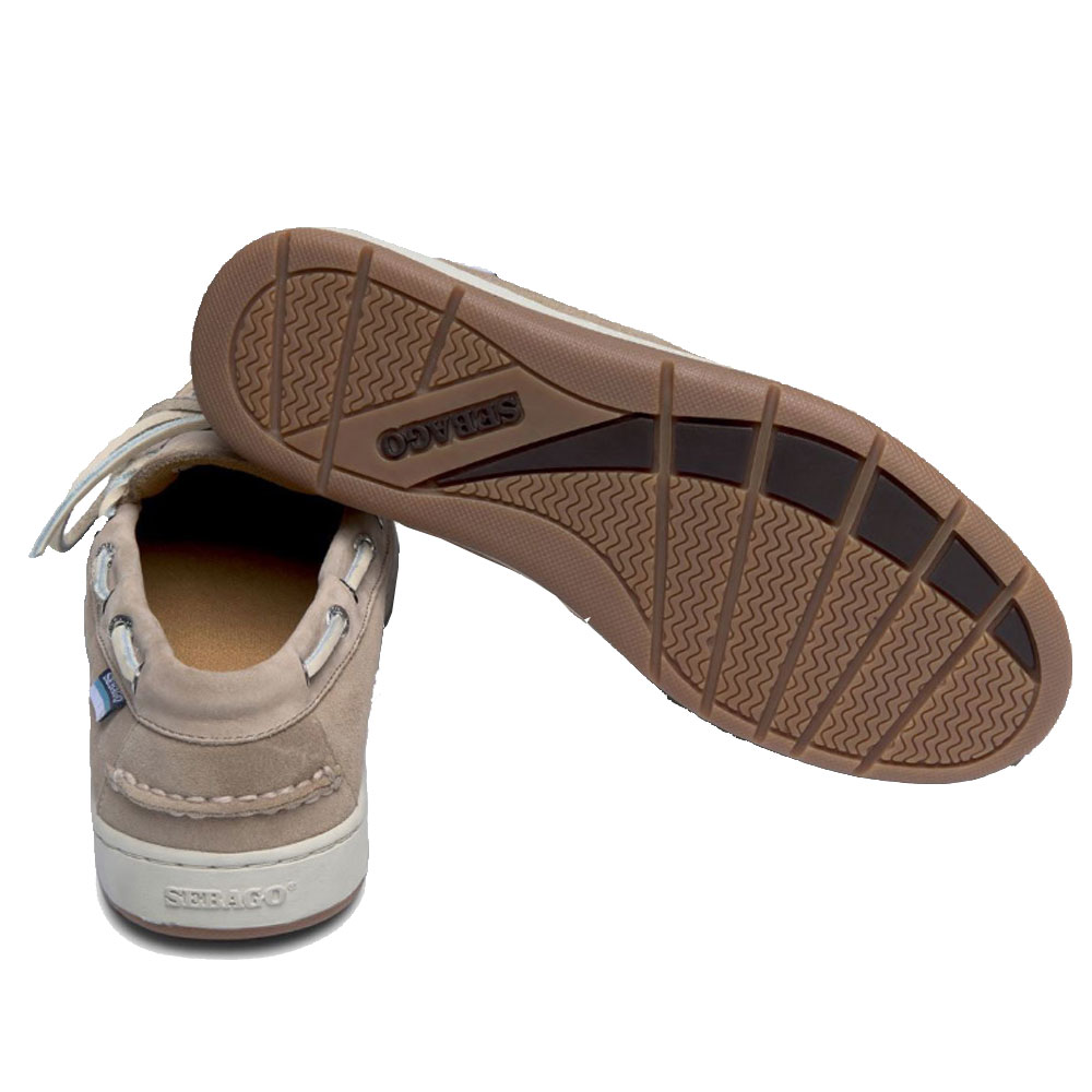 Sebago Baleah Leather Boat Shoe for Women - Beige Camel