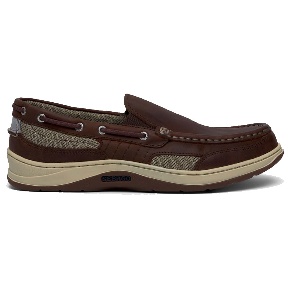 Sebago Clovehitch Slipon XXVI Boat Shoe - Brown Cinnamon