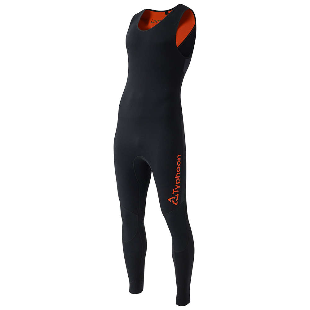 Typhoon Essential 3/2mm Long John - Black/Solar - Size L - Image