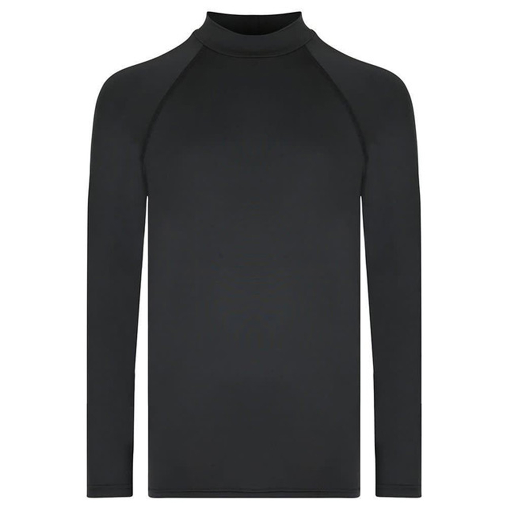 Typhoon Fintra Long Sleeve Tech Rash Vest For Youth - Black