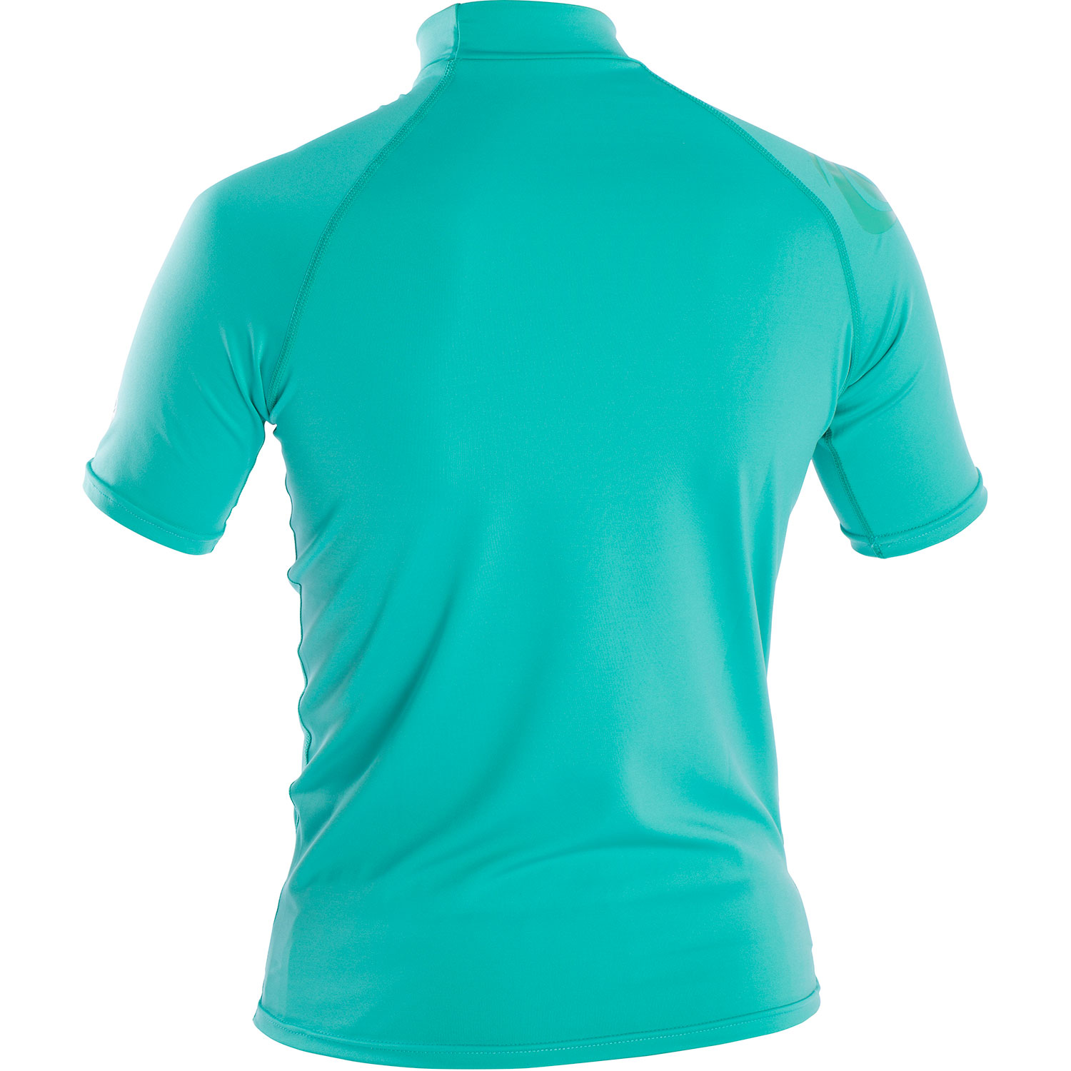 Typhoon Junior Short Sleeve Rash Vest - Aqua Green - Aqua Green