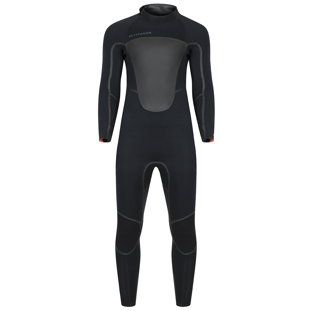 Typhoon Ventnor 3.2 Back Entry Wetsuit - Black
