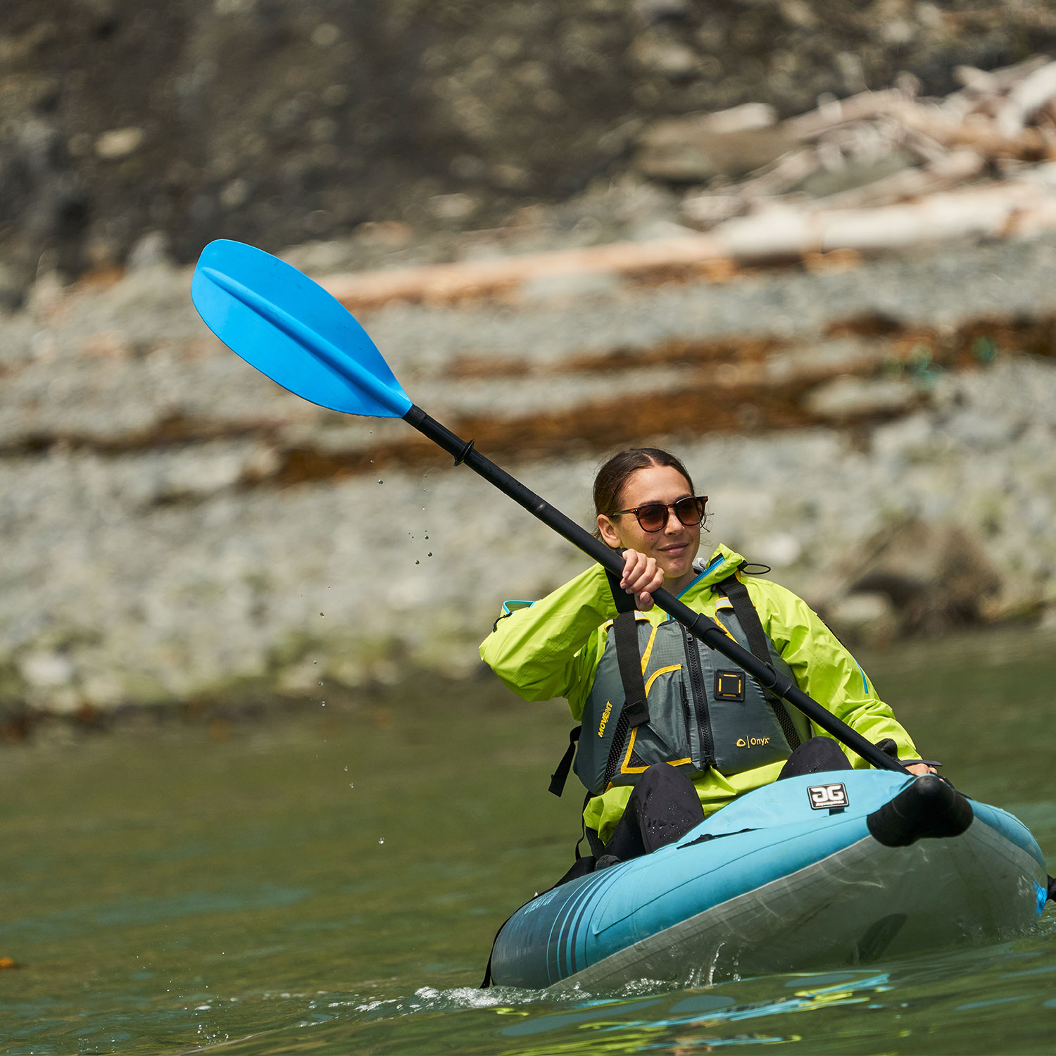 Aquaglide Chelan 120 InflatableTouring Kayak - Image