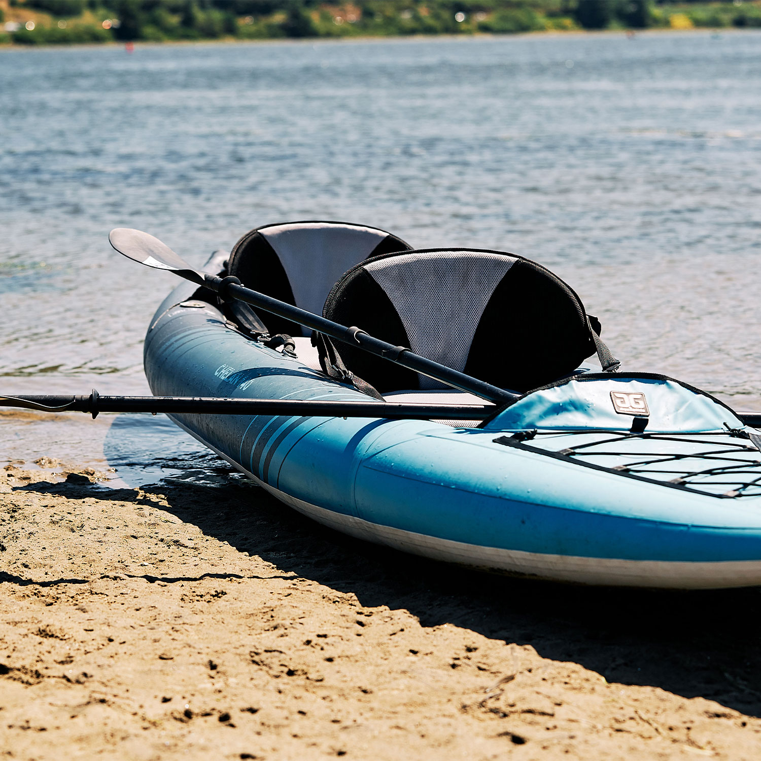 Aquaglide Chelan 140 InflatableTouring Kayak - Image
