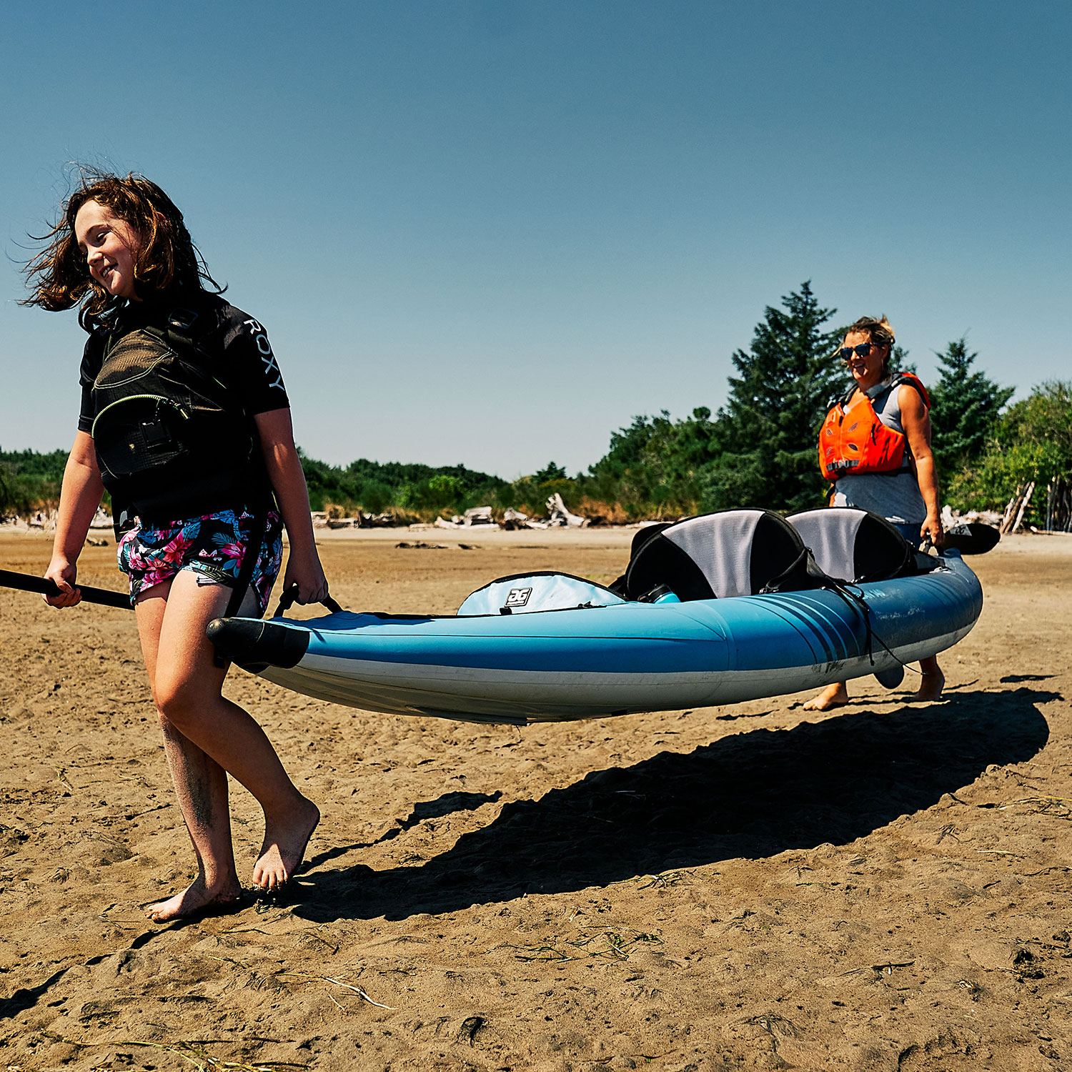 Aquaglide Chelan 140 InflatableTouring Kayak - Image