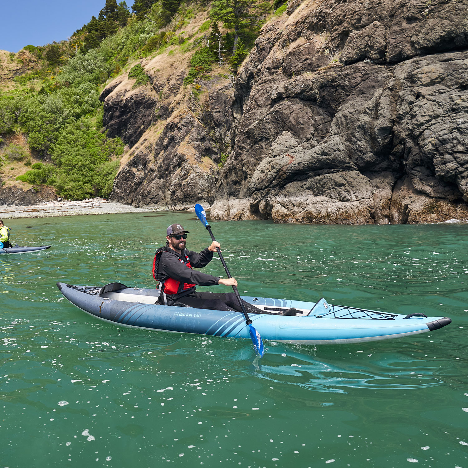 Aquaglide Chelan 140 InflatableTouring Kayak - Image