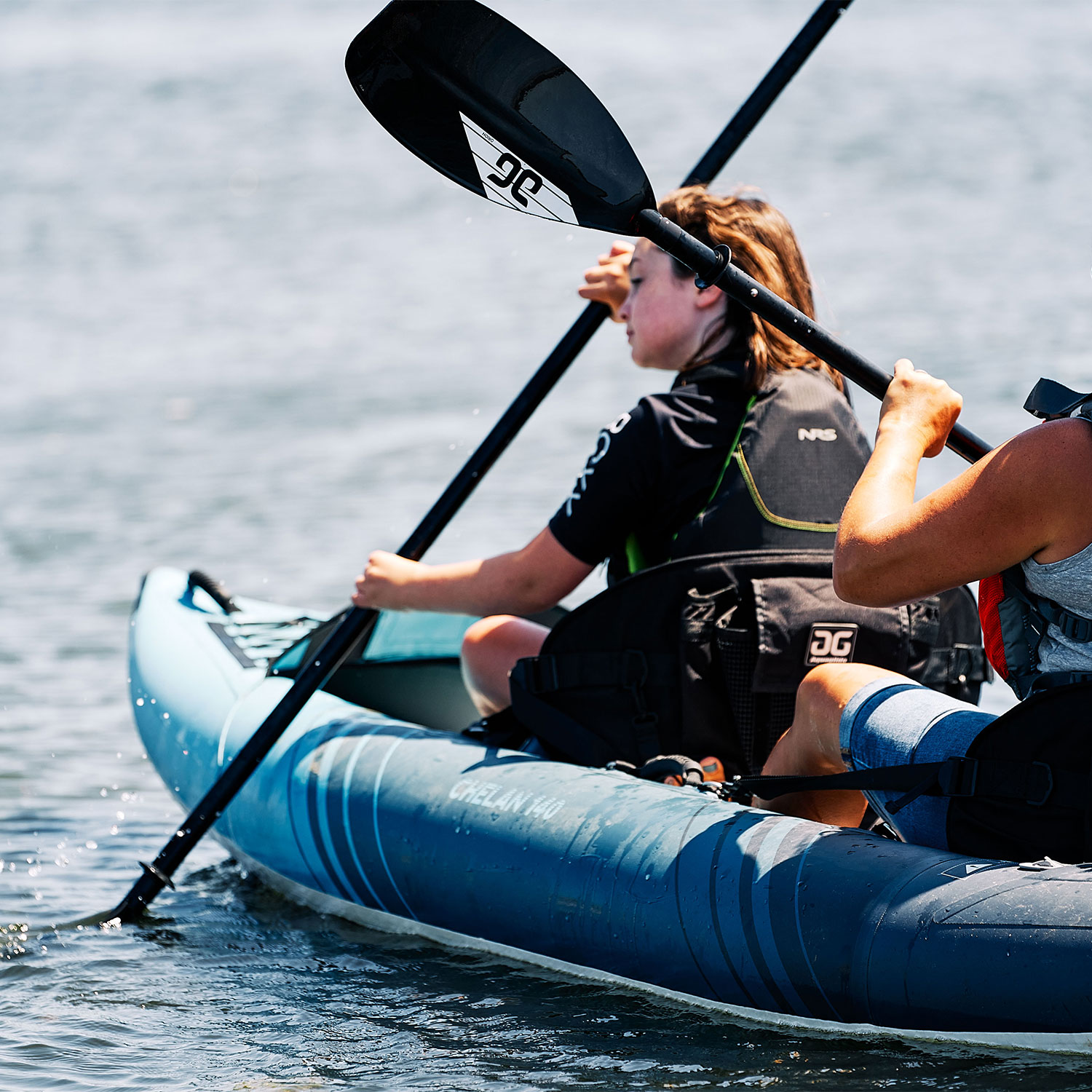 Aquaglide Chelan 140 InflatableTouring Kayak - Image