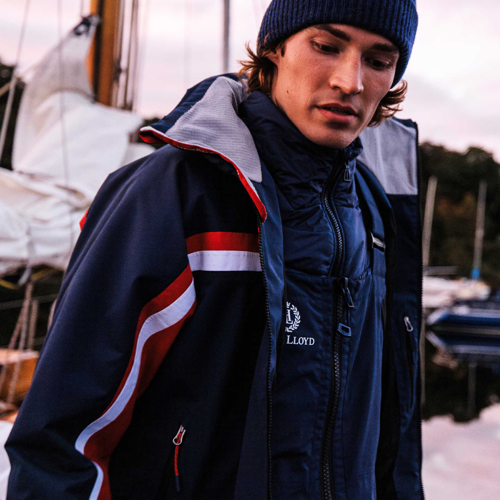 Henri Lloyd Men's Sail Jacket - Navy Blue