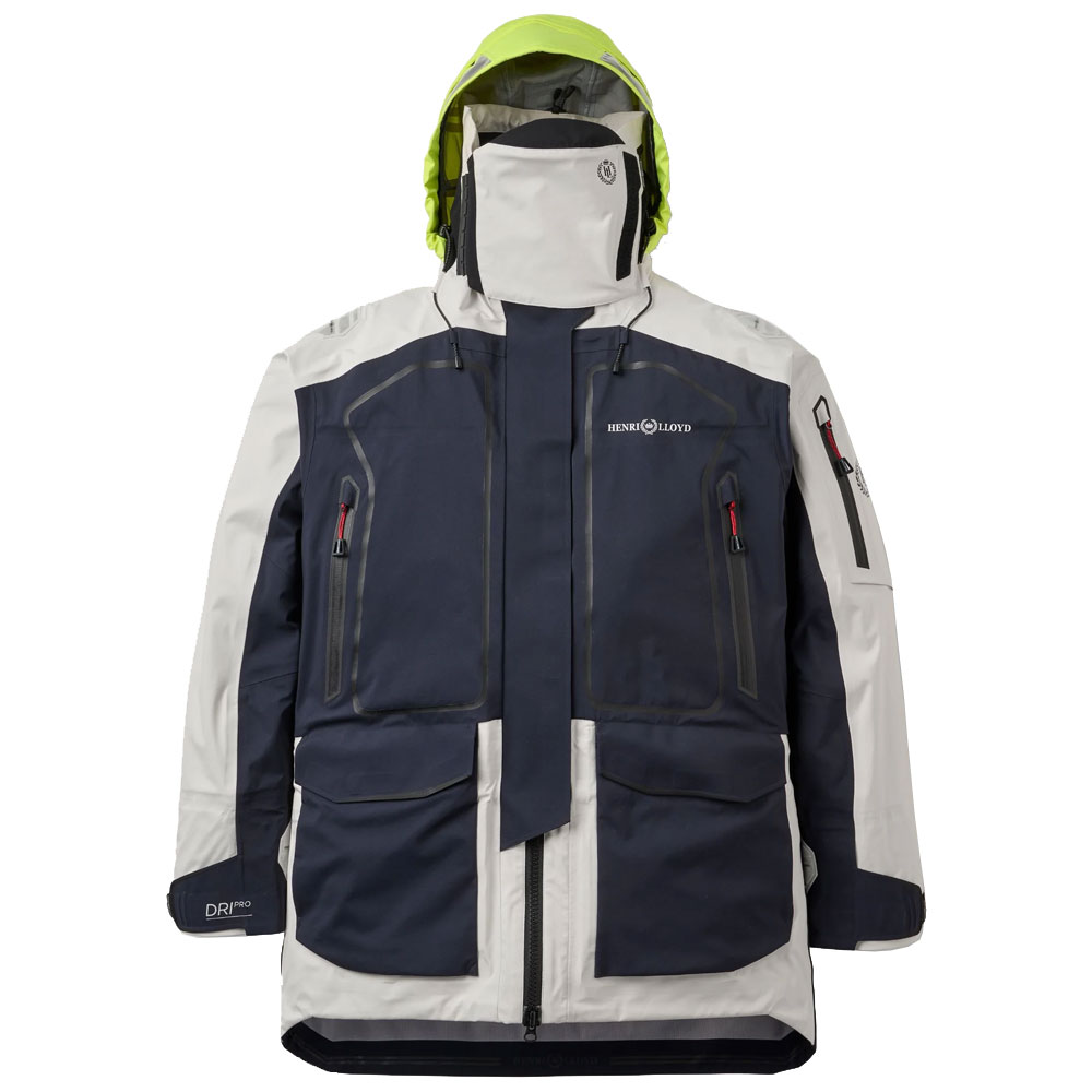 Henri Lloyd Ocean Pro Jacket for Women - Navy Black/Off White