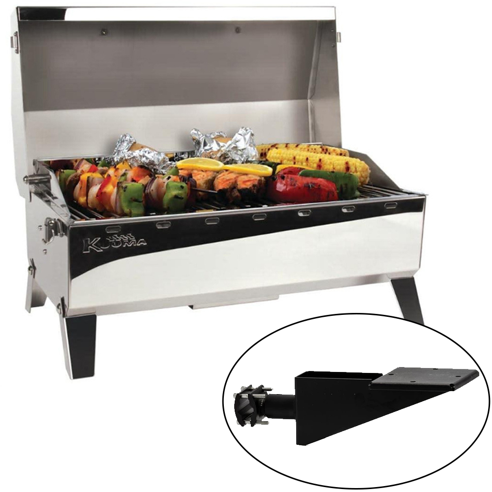 Kuuma Stow N' Go 160 Gas Grill BBQ - Includes Universal Rail Mount - Image
