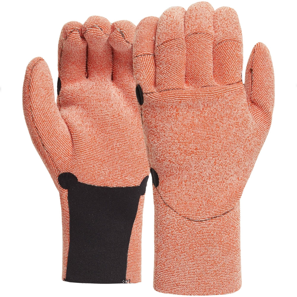Mystic Roam 3mm 5 Finger Precurved Glove - Black