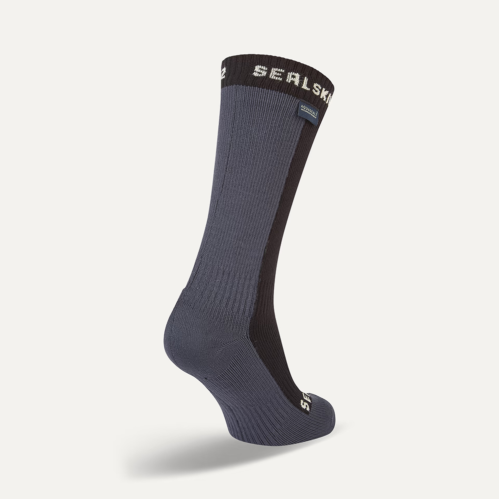 Sealskinz Starston Cold Weather Waterproof Mid Length Socks - Black