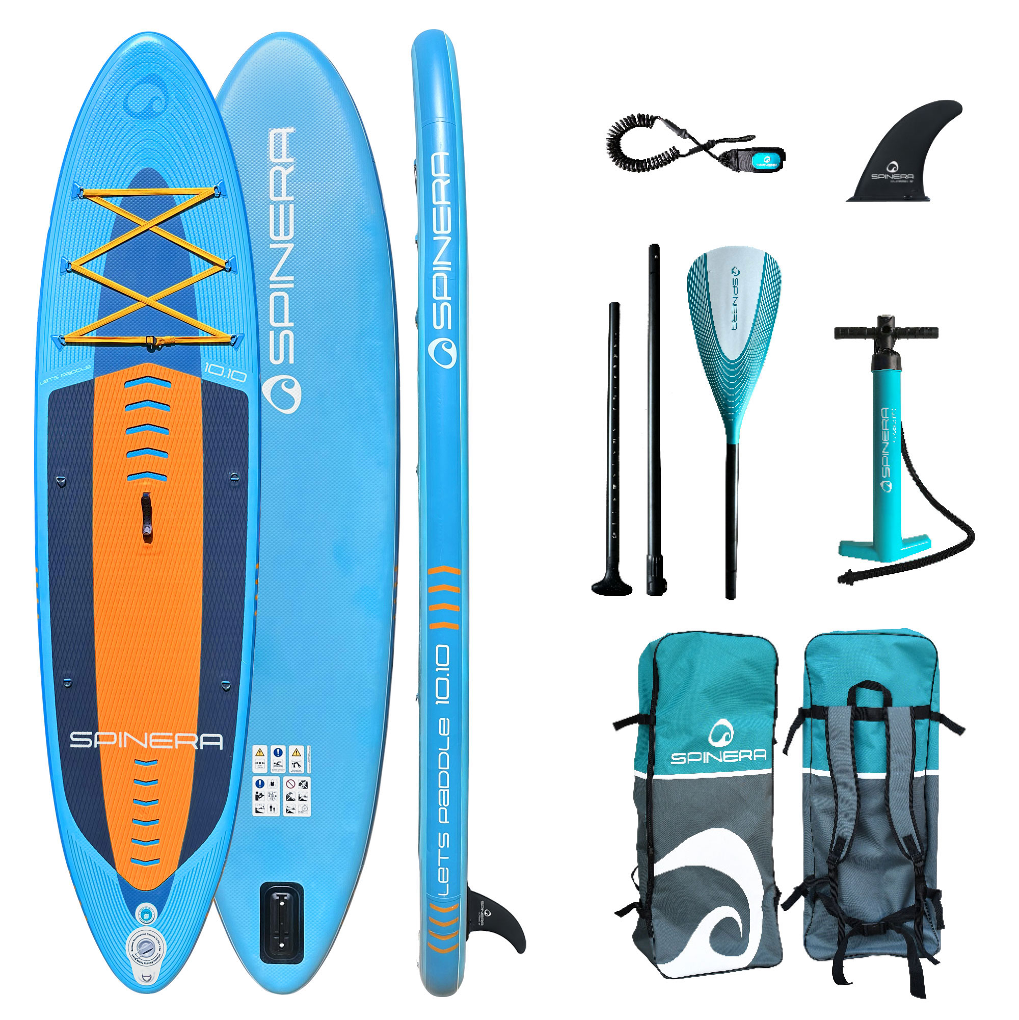 Spinera Let's Paddle 10ft10 iSUP Package - Image