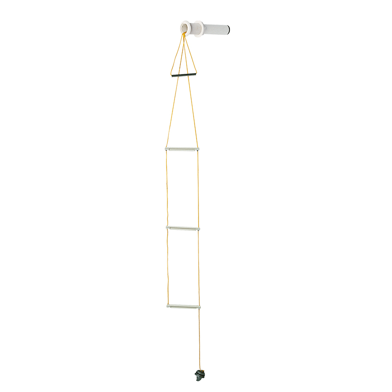 Lalizas Flushmount Safety Rope Ladder 3 Steps - Image