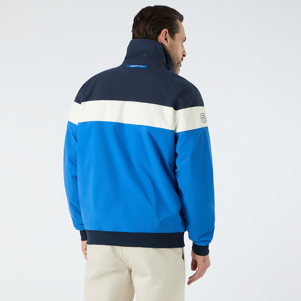 Musto 64 Snug Blouson Jacket - Aruba Blue / Navy / ASW