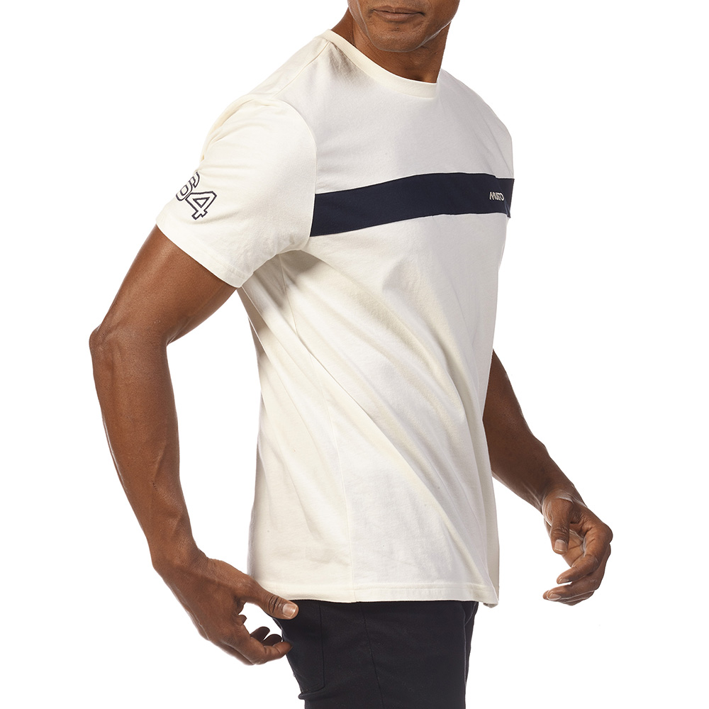 Musto 64 Tee - Size Small - Antique Sail White
