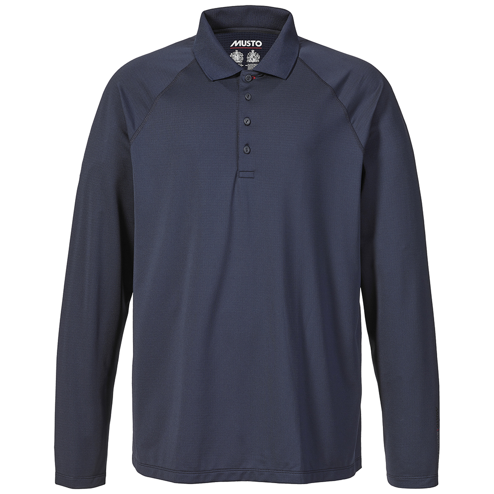 Musto Evo Sunblock Long Sleeve Polo - True Navy