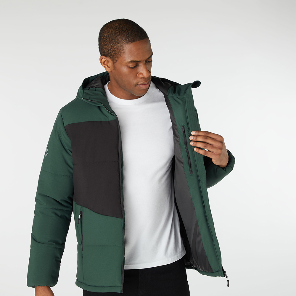 Musto Men's 64 Puffer Jacket - Size XL - Darkest Spruce / Black