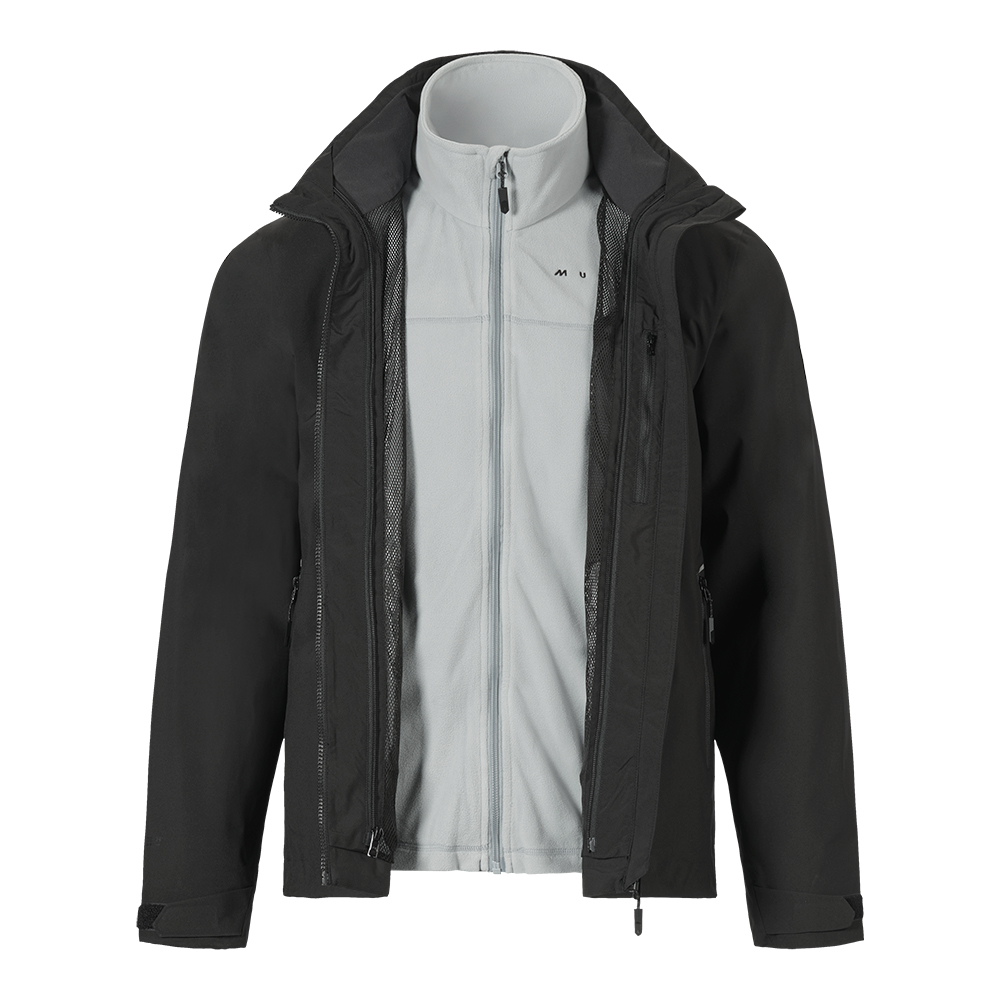 Musto Men's Evo Polartec 3 In 1 Adapt Waterproof Jacket - Black