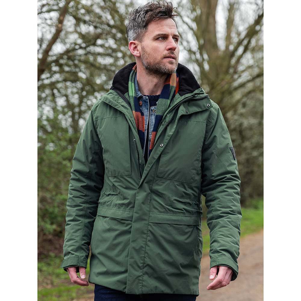 Musto Men's Marina Primaloft 3 in 1 Parka - Garden Topiary