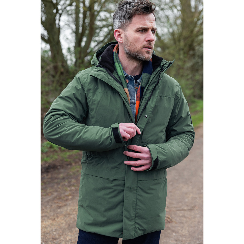 Musto Men's Marina Primaloft 3 in 1 Parka - Garden Topiary