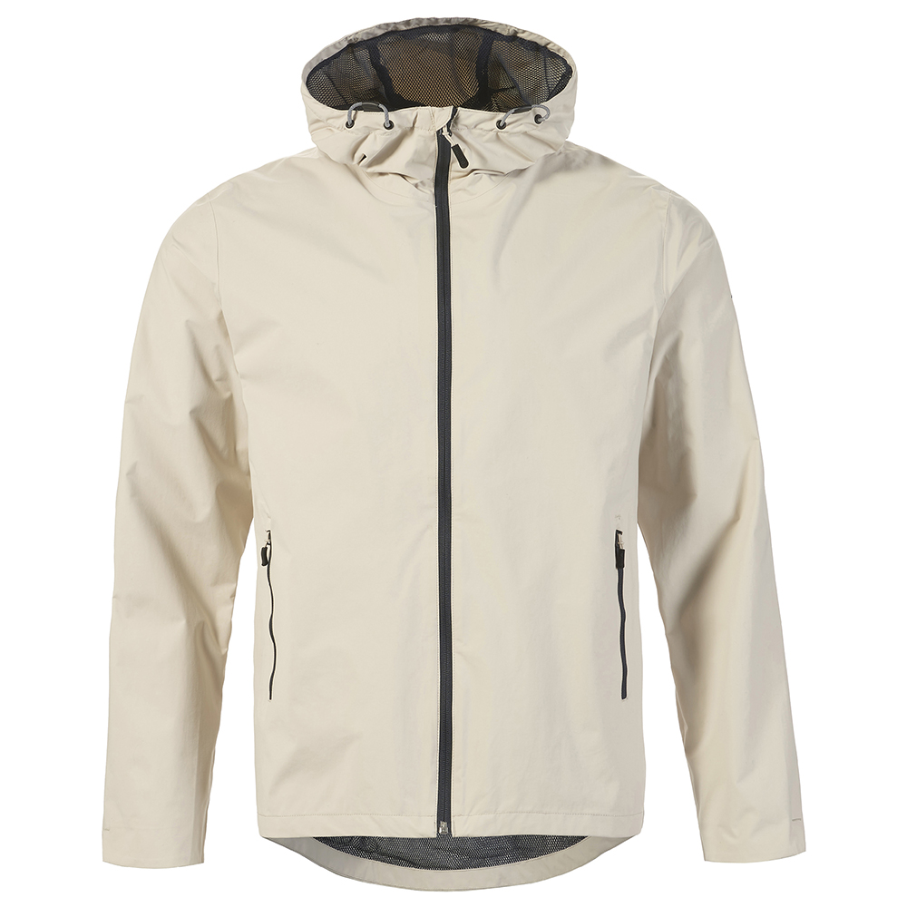 Musto Men's Marina Rain Jacket - Pumice / Navy