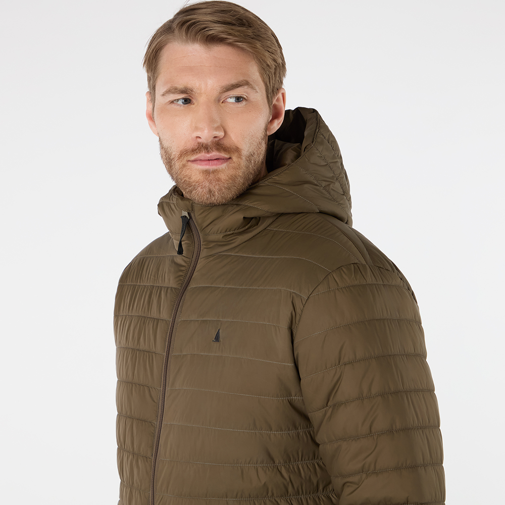 Musto Men's Original Lite Hooded Puffer Jacket - Crocodile