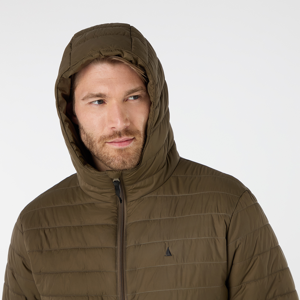 Musto Men's Original Lite Hooded Puffer Jacket - Crocodile