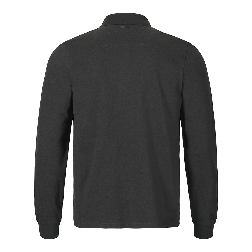 Musto Men's Original Long Sleeve Polo - Carbon