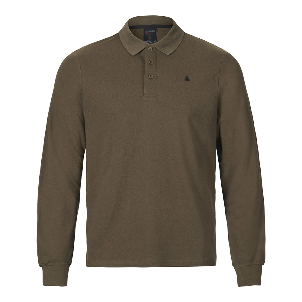 Musto Men's Original Long Sleeve Polo - Crocodile