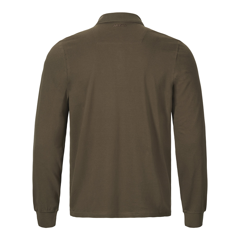 Musto Men's Original Long Sleeve Polo - Crocodile