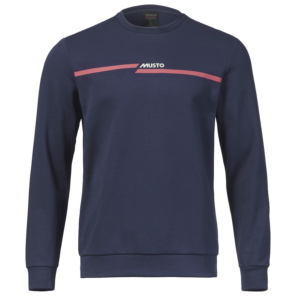 Musto Men's Signature Crew Sweat - Size Small - Maritime Blue