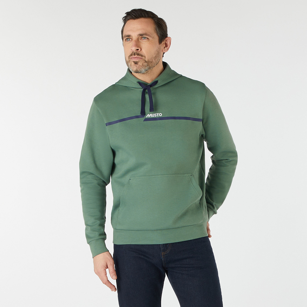 Musto Men's Signature Hoodie - Duck Green